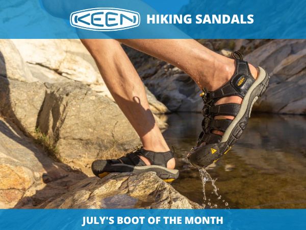 Keen Hiking Sandals in Water