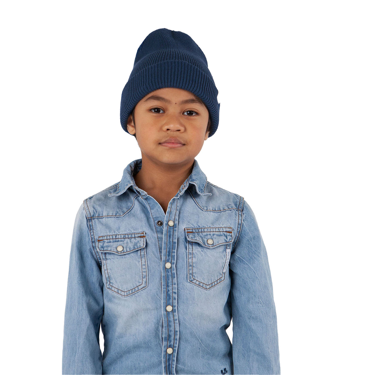 Barts Boys' Kinabalu Beanie Blue / 53-55 cm-Cedar / 53-55 cm #- 53 Degrees North