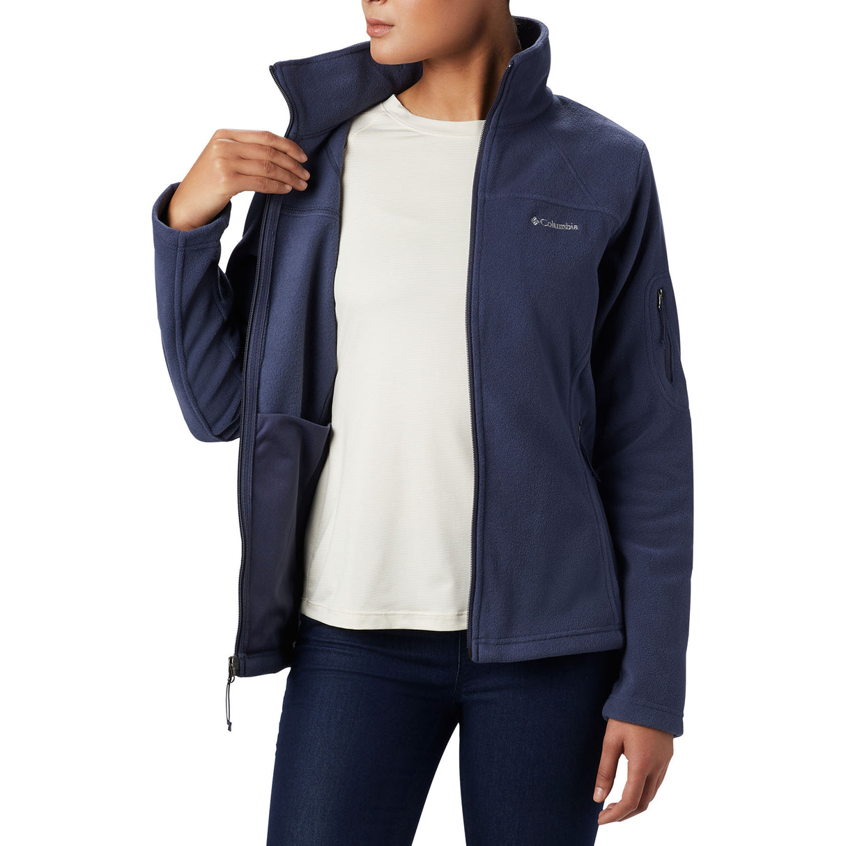 Columbia Women's Fast Trek II Fleece Jacket Rich Wine / X-Small-Rich Wine / Small-Rich Wine / Medium-Rich Wine / Large-Rich Wine / X-Large #- 53 Degrees North