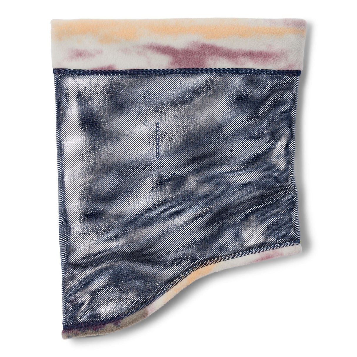 Columbia CSC II Fleece Neck Gaiter Chalk-Collegiate Navy Dolomites-Clematis Blue Retroscape #- 53 Degrees North