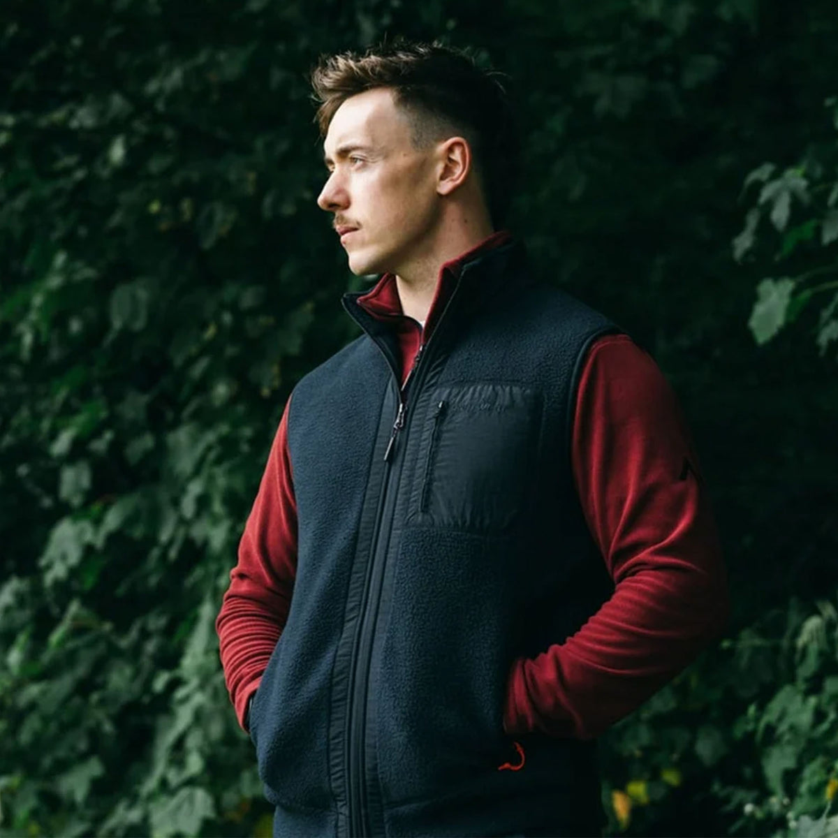 Men's Aran Gilet