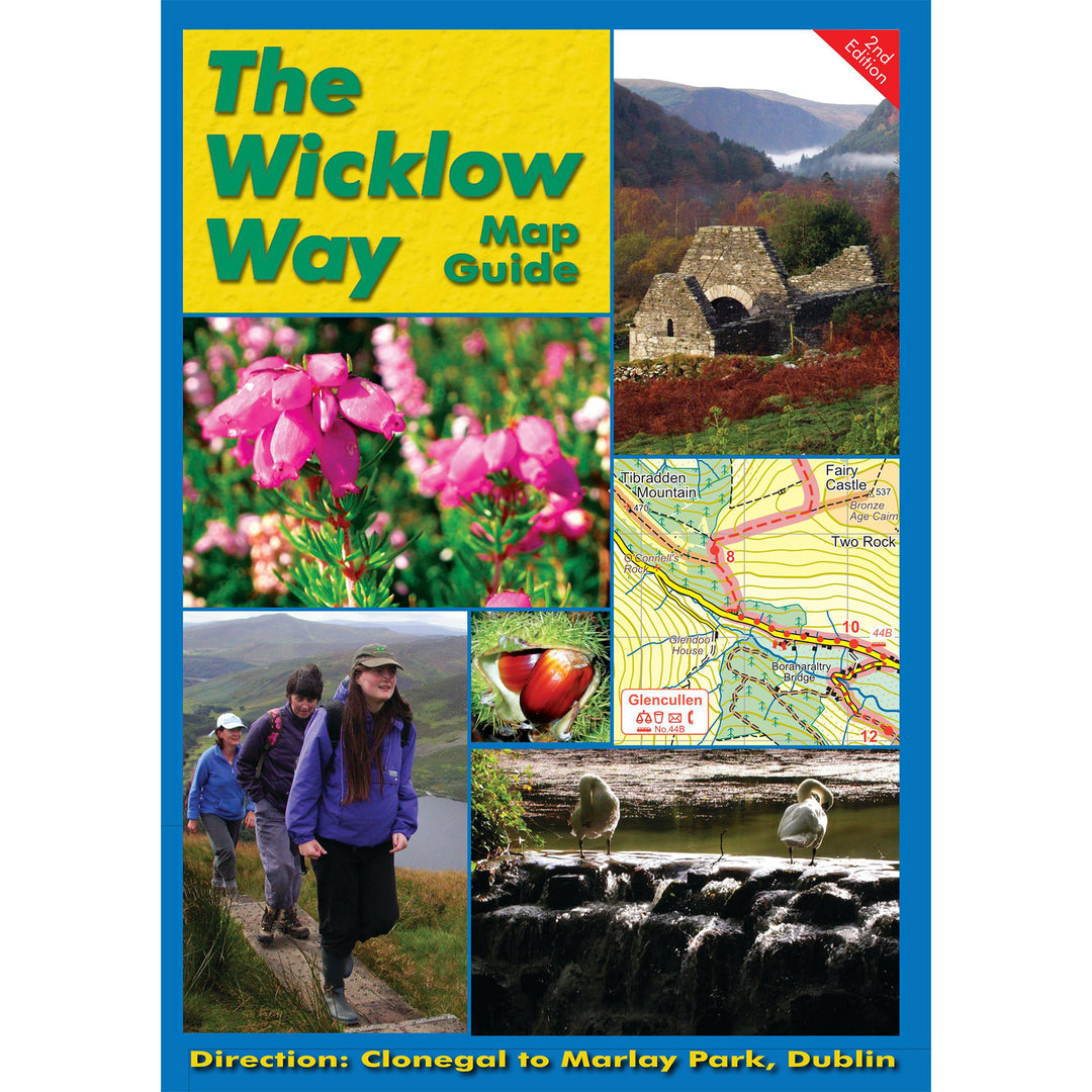 Wicklow Way Clonegal to Marlay Park Dublin Map Guide