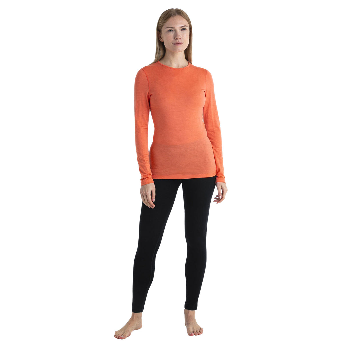 Icebreaker Women's 200 Oasis Long Sleeve Crewe Deco / X-Small-Deco / Small-Deco / Medium-Deco / Large-Deco / X-Large #- 53 Degrees North
