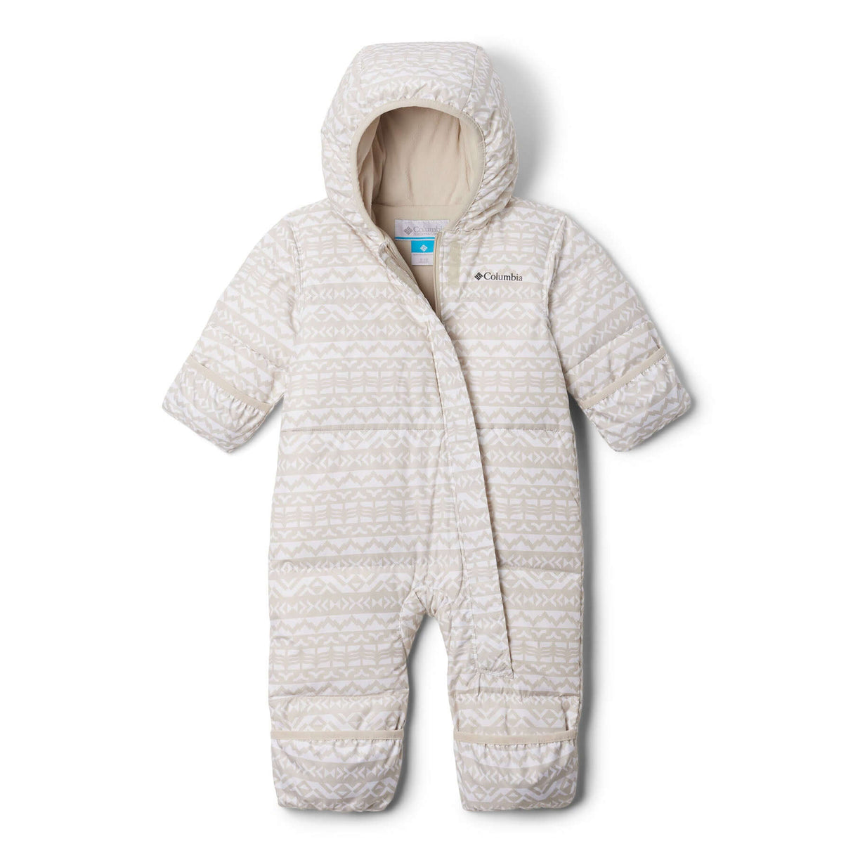 Columbia Kids' Snuggly Bunny II Insulated Bunting White Madras Tonal/Chalk / 3-6 Months-White Madras Tonal/Chalk / 6-12 Months-White Madras Tonal/Chalk / 12-18 Months-White Madras Tonal/Chalk / 18-24 Months-Coll Navy/Mountain Red Check / 3-6 Months #- 53 Degrees North