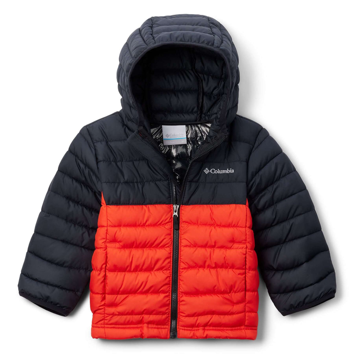 Columbia Kids' Powder Lite II Hooded Jacket Black / Age 4-5-Black / Age 6-7-Black / Age 8-9-Black / Age 10-12-Black / Age 14-16 #- 53 Degrees North