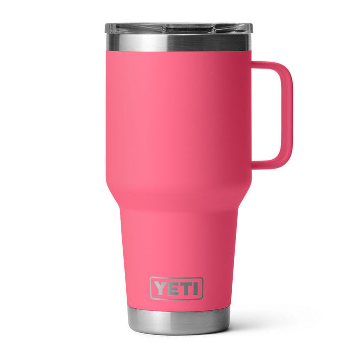 YETI Yeti Rambler 35 oz (994 ml) Mug with Straw Lid #color_tropical-pink