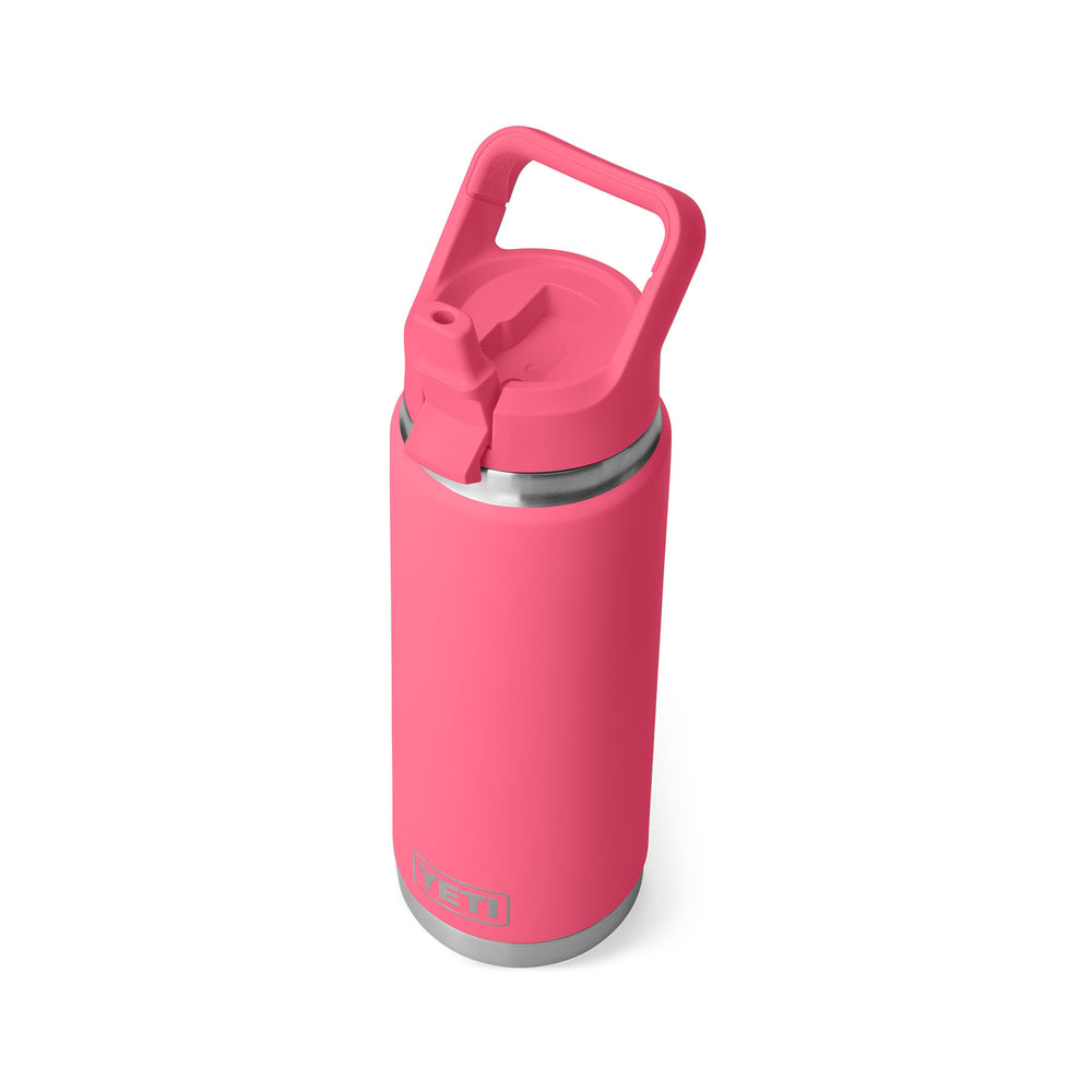 YETI Rambler 26oz (769ml) Bottle with Straw Cap #color_tropical-pink