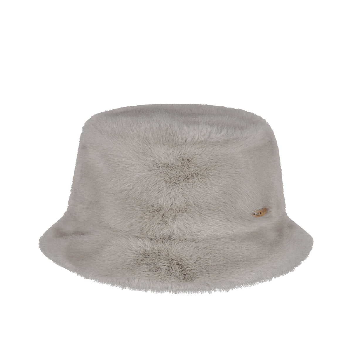 Barts Women's Bretia Faux Fur Bucket Hat Black-Grey #- 53 Degrees North