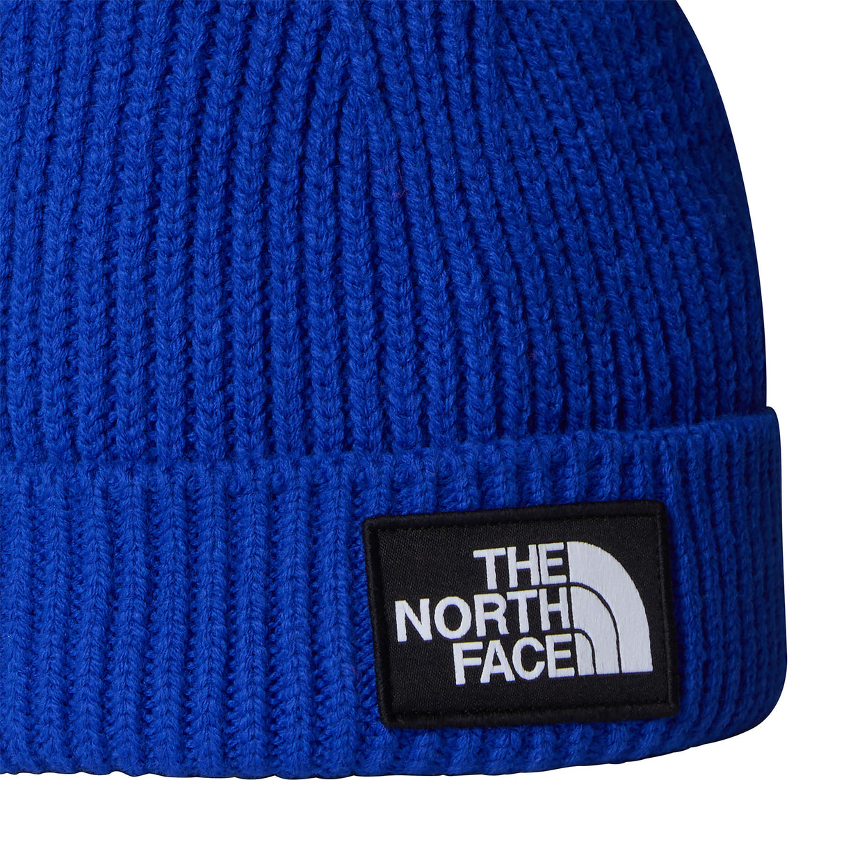 The North Face Kids' TNF Box Logo Cuffed Beanie TNF Black-TNF Blue #- 53 Degrees North