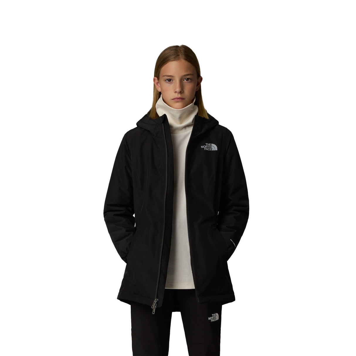The North Face Girls' Hikesteller Insulated Parka TNF Black / Age 5-6-TNF Black / Age 7-8-TNF Black / Age 9-10-TNF Black / Age 11-12-TNF Black / Age 13-14 #- 53 Degrees North