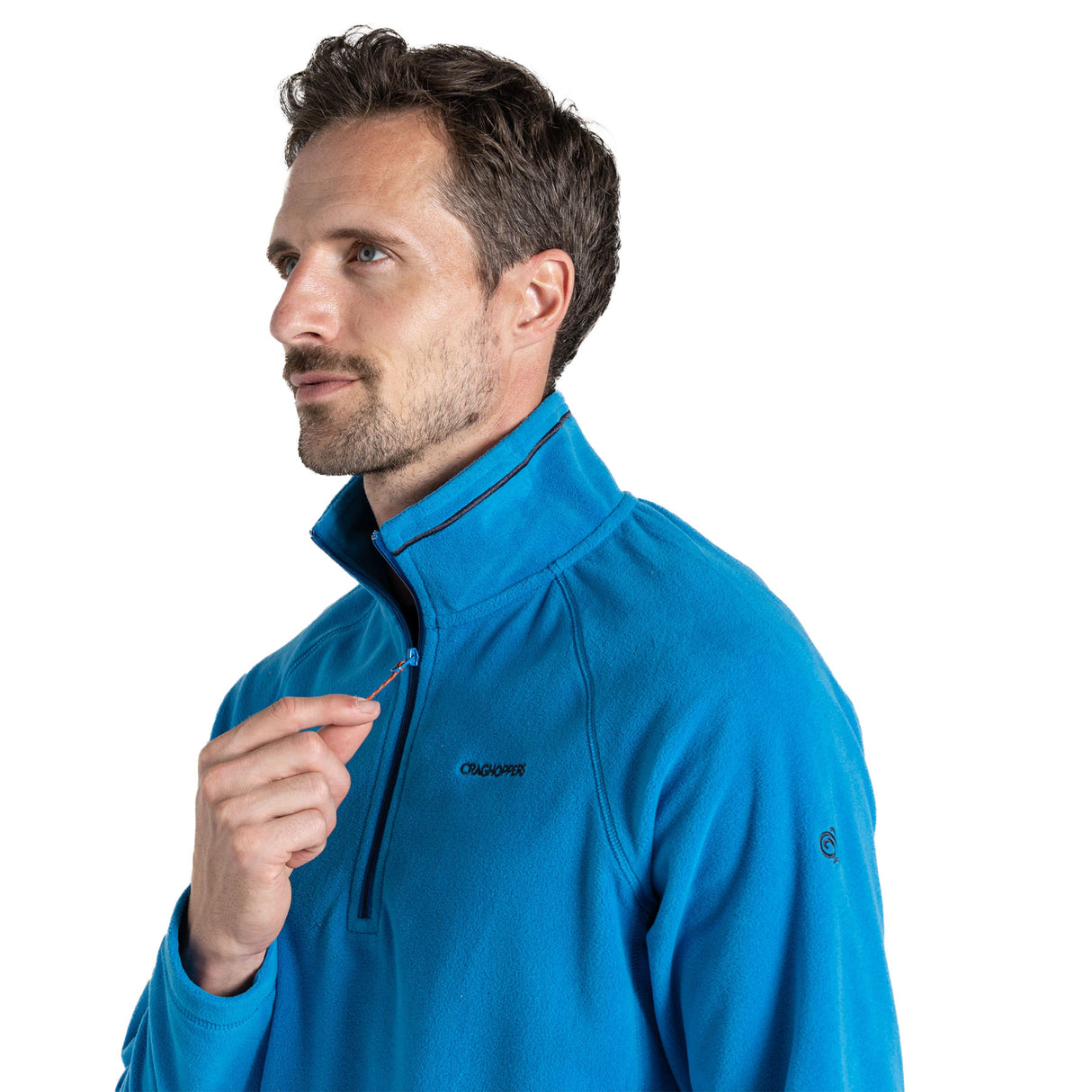 Craghoppers Men's Corey VI Half Zip Fleece Pullover Black / Small-Black / Medium-Black / Large-Black / X-Large-Black / XX-Large #- 53 Degrees North