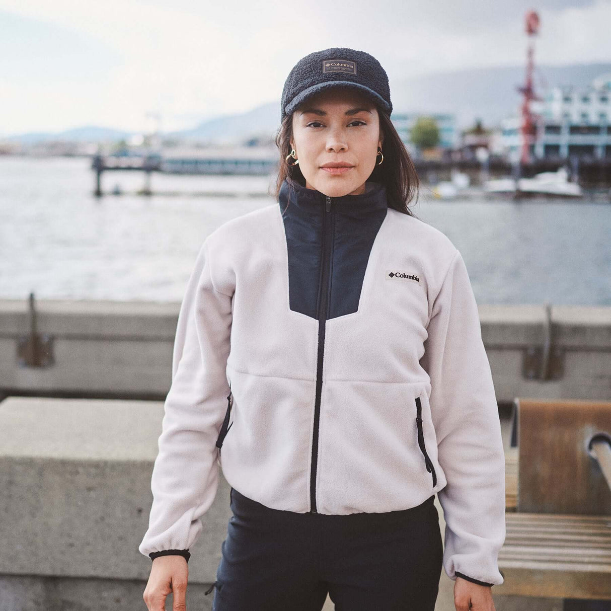 Columbia CSC Fleece Ball Cap Black #- 53 Degrees North