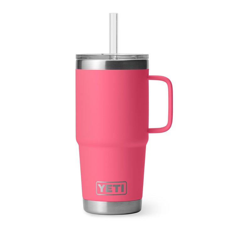 YETI Yeti Rambler 25 Oz Mug with Straw Lid #color_tropical-pink