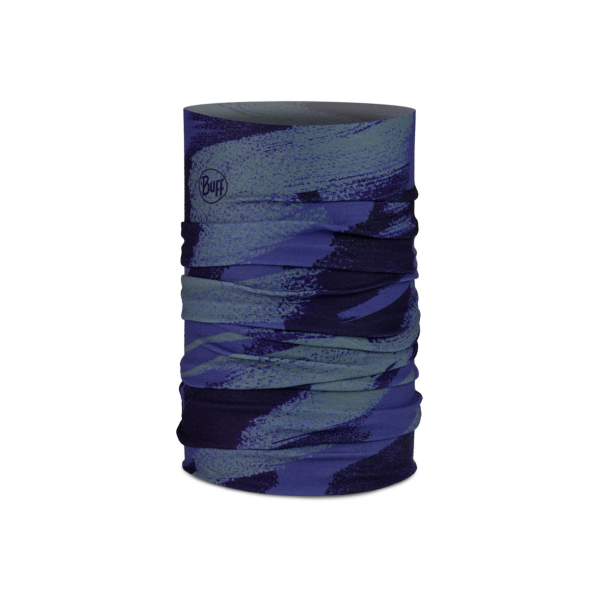 BUFF Kids' Original EcoStretch Neckwear High Mountain Blue-Rido Black-Niwo Blue-Chrysta Pink #- 53 Degrees North