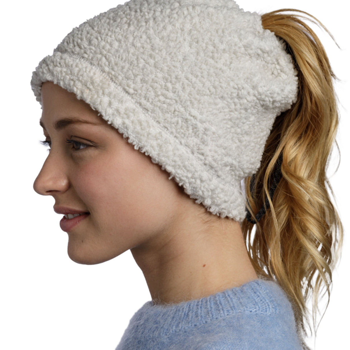 BUFF Switch Polar Neck Gaiter Solid Ice-Sold Black #- 53 Degrees North