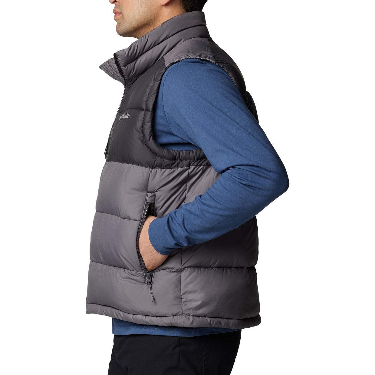 Columbia Men's Pike Lake II Insulated Vest Stone Green/Shark / Small-Stone Green/Shark / Medium-Stone Green/Shark / Large-Stone Green/Shark / X-Large-Stone Green/Shark / XX-Large #- 53 Degrees North