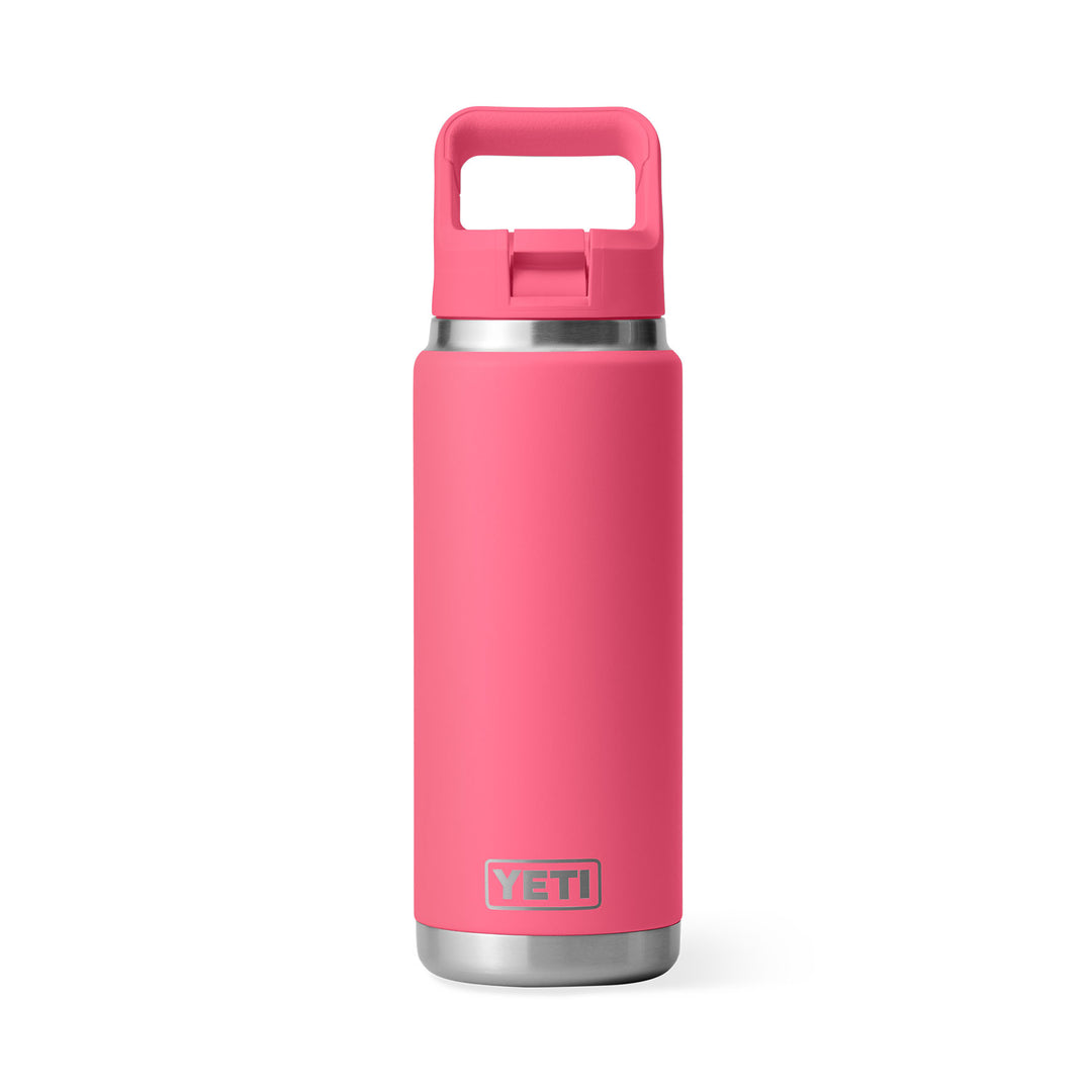 YETI Rambler 26oz (769ml) Bottle with Straw Cap #color_tropical-pink
