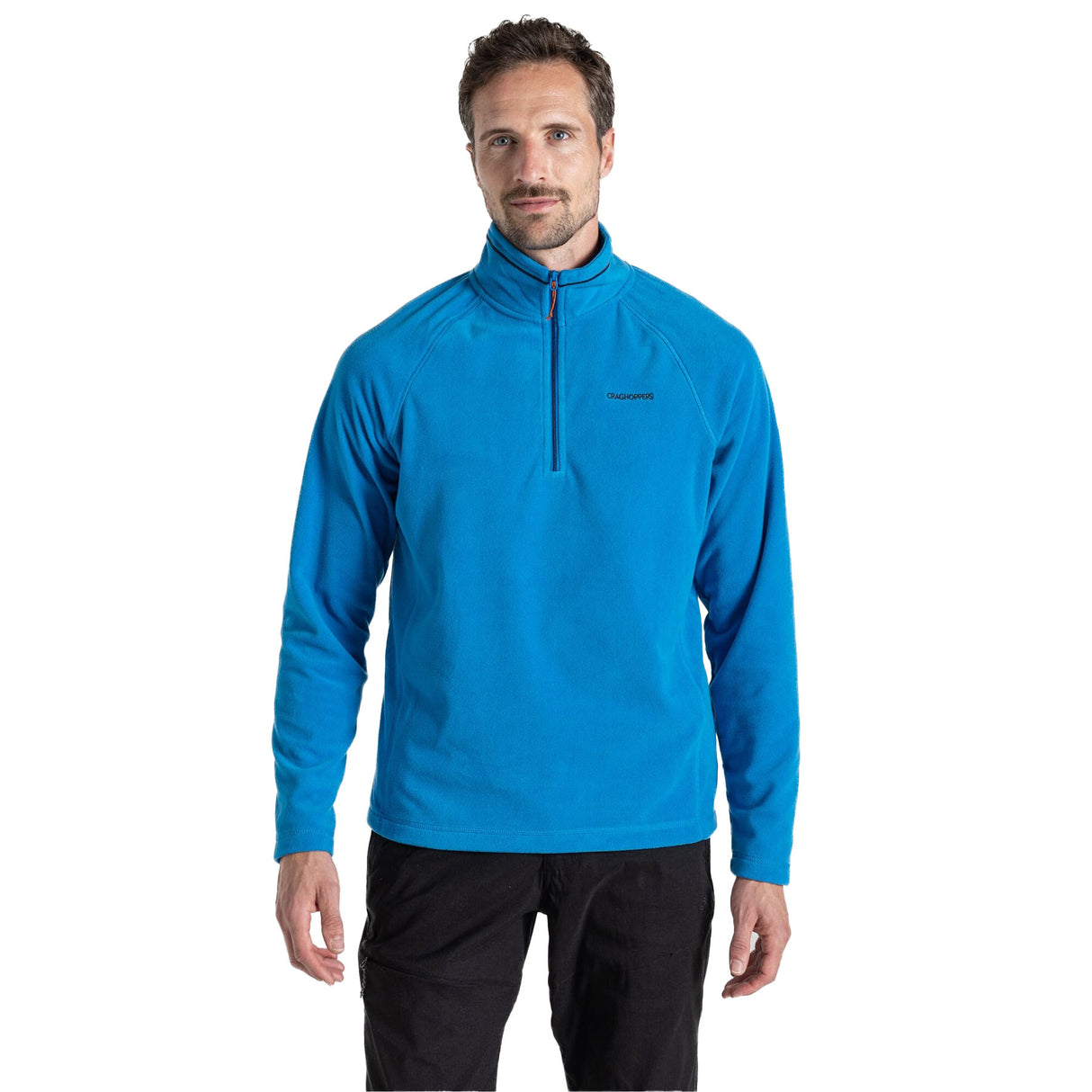 Craghoppers Men's Corey VI Half Zip Fleece Pullover Black / Small-Black / Medium-Black / Large-Black / X-Large-Black / XX-Large #- 53 Degrees North