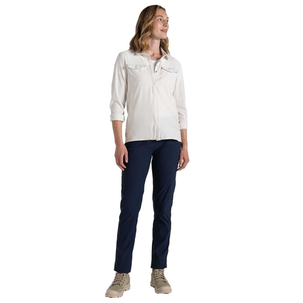 Craghoppers Women's Nosilife Milla Trousers Blue Navy / X-Small / Regular-Blue Navy / Small / Regular-Blue Navy / Medium / Regular-Blue Navy / Large / Regular-Blue Navy / X-Large / Regular - 53 Degrees North