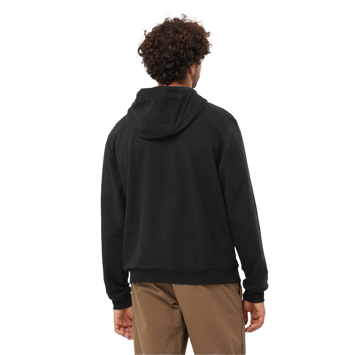 Salomon Men's Logo Pullover Hoody Deep Black / Small-Deep Black / Medium-Deep Black / Large-Deep Black / X-Large-Heather Grey / Small #- 53 Degrees North