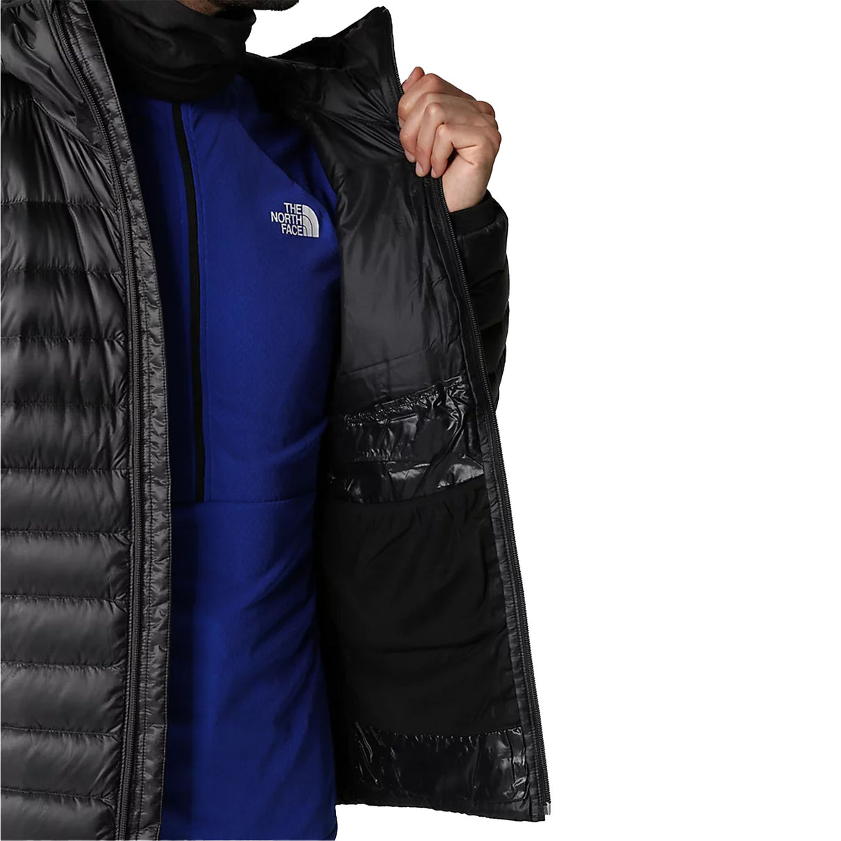 The North Face Men's Summit Breithorn Hooded Down Jacket Dusk Blue/Meridian Blue / Small-Dusk Blue/Meridian Blue / Medium-Dusk Blue/Meridian Blue / Large-Dusk Blue/Meridian Blue / X-Large-TNF Black / Small #- 53 Degrees North