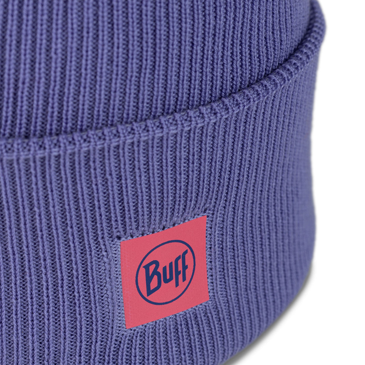 BUFF Crossknit Beanie Hat Solid Black-Solid Light Grey-Night Blue-Iris #- 53 Degrees North