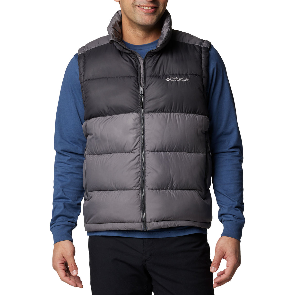 Columbia Men's Pike Lake II Insulated Vest Stone Green/Shark / Small-Stone Green/Shark / Medium-Stone Green/Shark / Large-Stone Green/Shark / X-Large-Stone Green/Shark / XX-Large #- 53 Degrees North