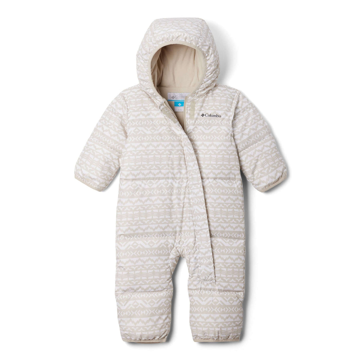 Columbia Kids' Snuggly Bunny II Insulated Bunting White Madras Tonal/Chalk / 3-6 Months-White Madras Tonal/Chalk / 6-12 Months-White Madras Tonal/Chalk / 12-18 Months-White Madras Tonal/Chalk / 18-24 Months-Coll Navy/Mountain Red Check / 3-6 Months #- 53 Degrees North
