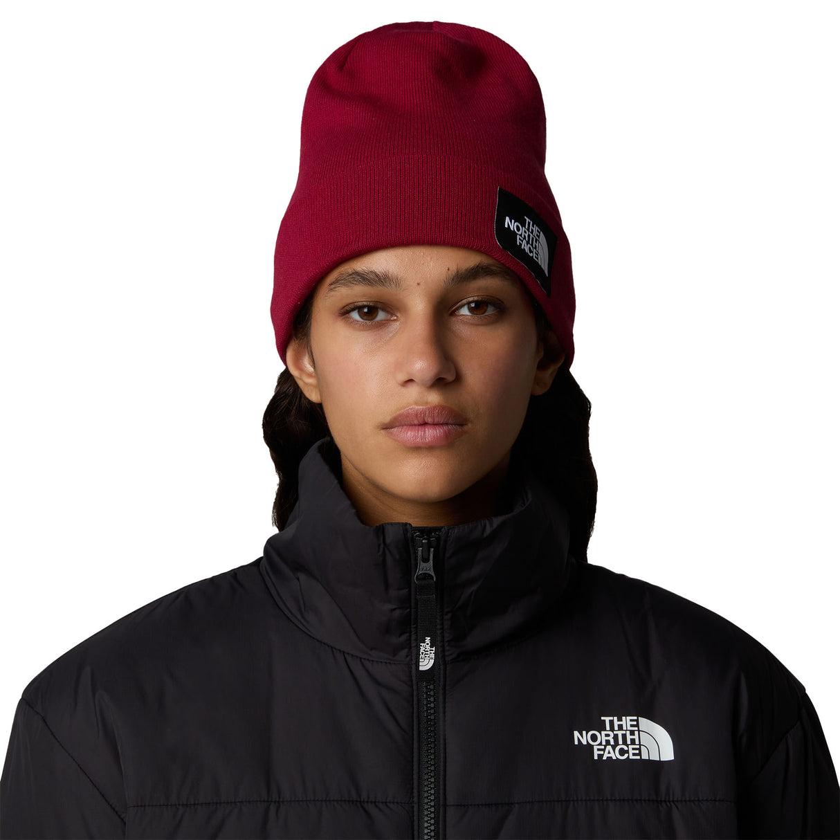The North Face Dock Worker Recycled Beanie Twilight Galaxy-Slate Moss-Mars Dust-New Taupe Green-TNF Black #- 53 Degrees North