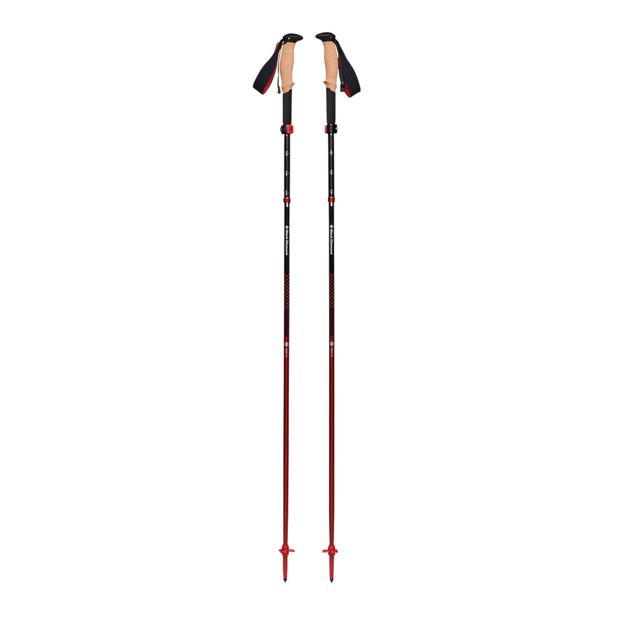 Black Diamond Pursuit FLZ Trekking Poles Black-Octane / Small Medium-Black-Octane / Medium/Large - 53 Degrees North