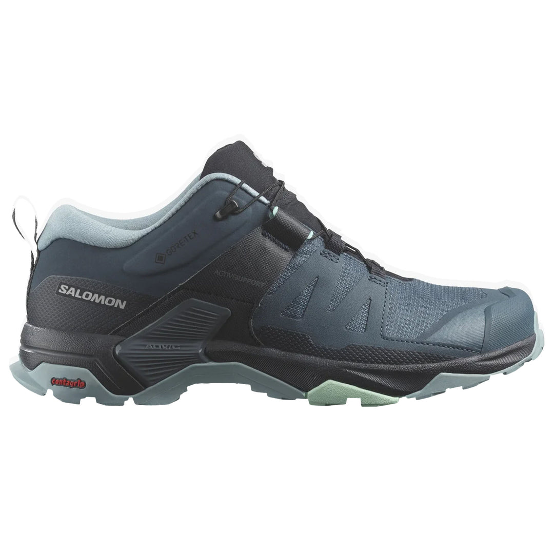 Women's X Ultra 4 Gore-Tex Walking Shoes #color_stargazer-carbon-stone-blue