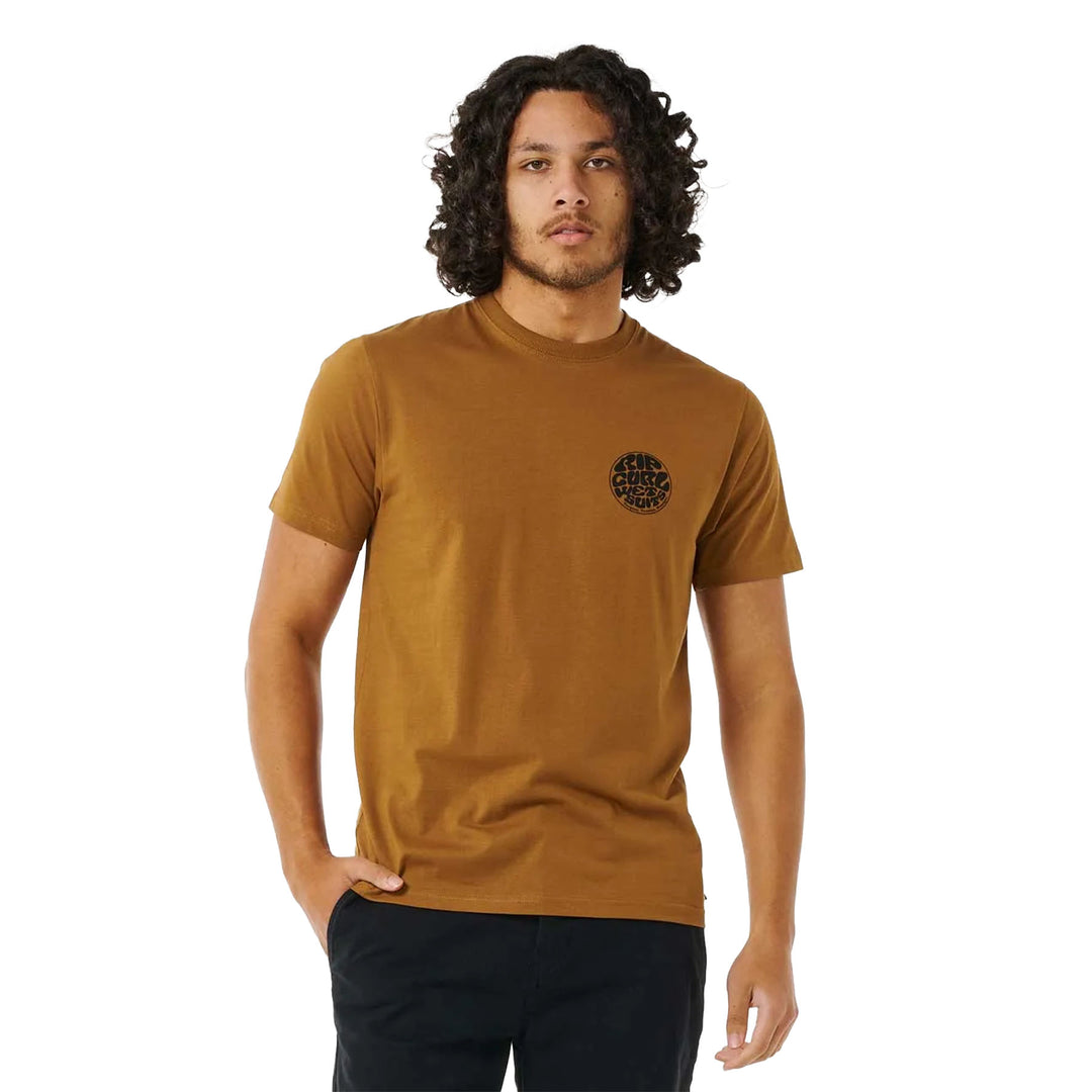 Ripcurl Men's Wetsuit Icon T-Shirt #color_gold
