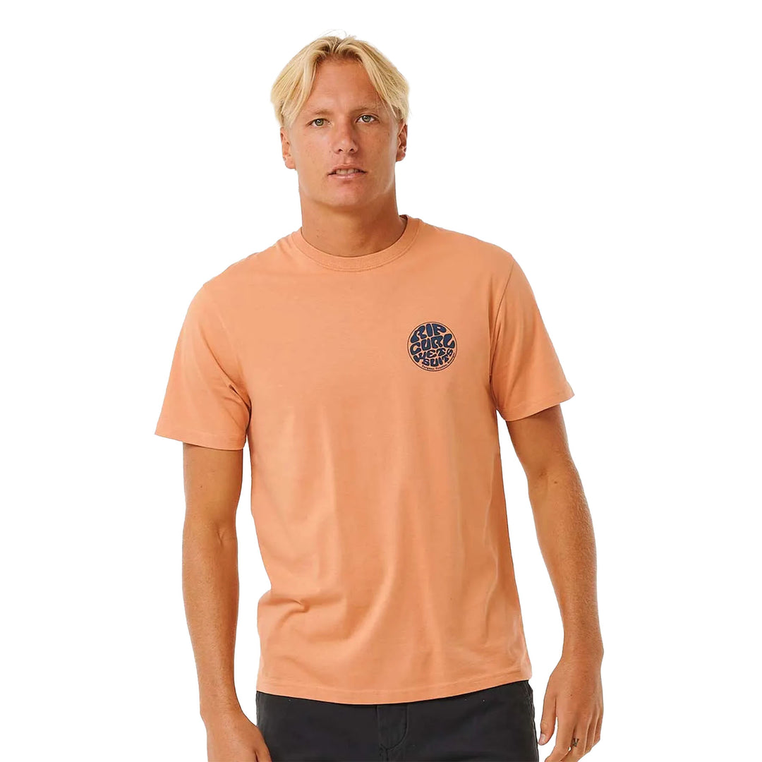 Ripcurl Men's Wetsuit Icon T-Shirt #color_clay