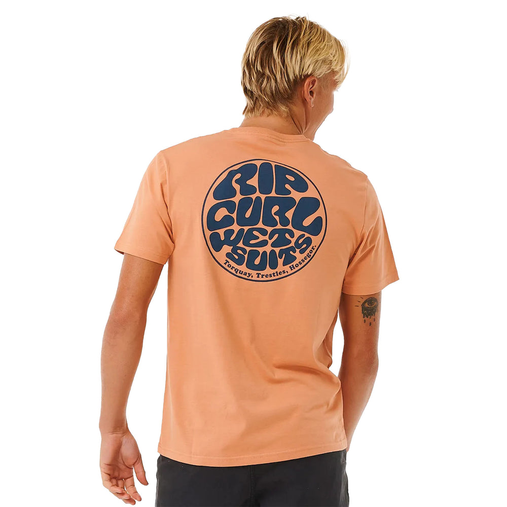 Ripcurl Men's Wetsuit Icon T-Shirt #color_clay