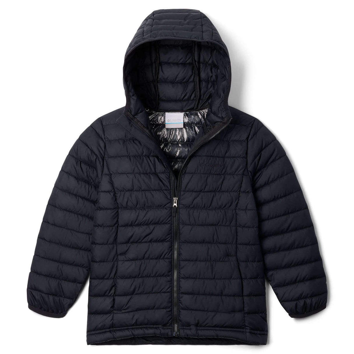 Columbia Kids' Powder Lite II Hooded Jacket Black / Age 4-5-Black / Age 6-7-Black / Age 8-9-Black / Age 10-12-Black / Age 14-16 #- 53 Degrees North