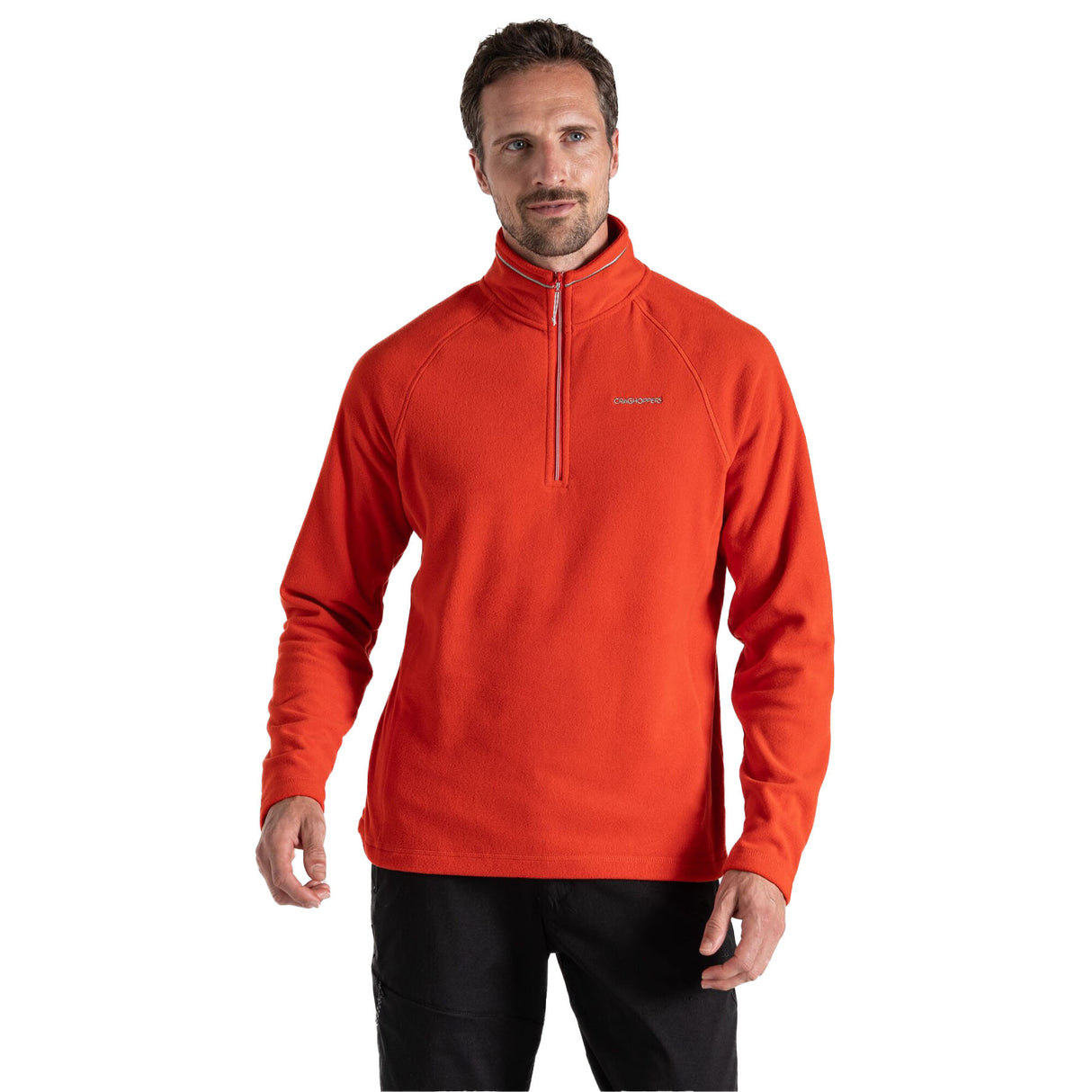 Craghoppers Men's Corey VI Half Zip Fleece Pullover Black / Small-Black / Medium-Black / Large-Black / X-Large-Black / XX-Large #- 53 Degrees North