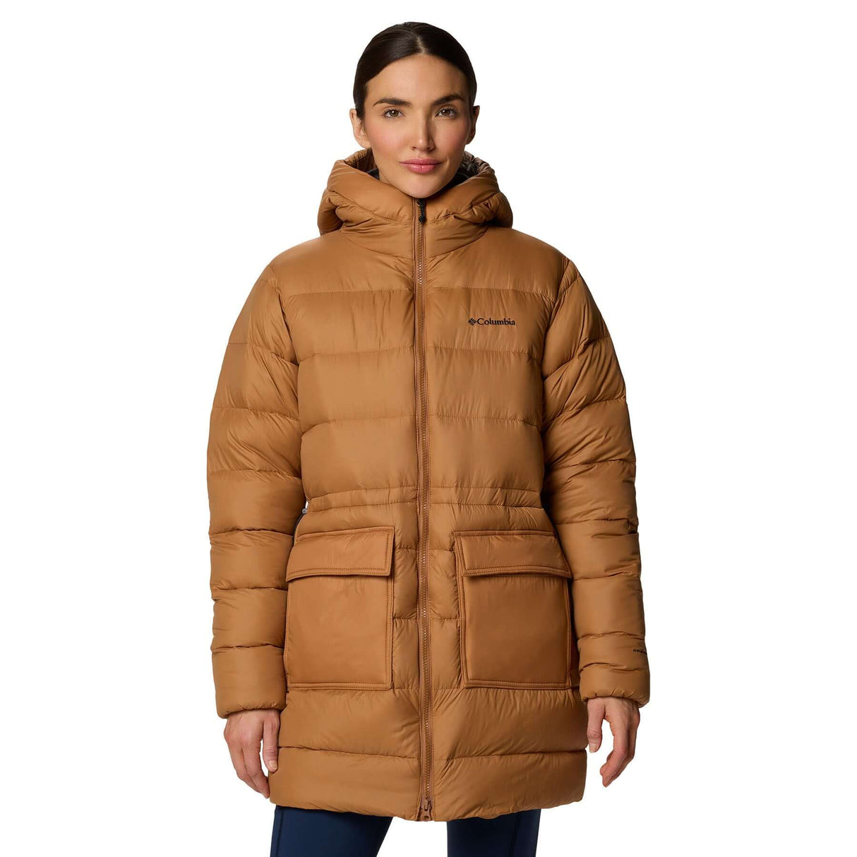 Columbia Women's Harmony Falls Mid Down Jacket Camel Brown / X-Small-Camel Brown / Small-Camel Brown / Medium-Camel Brown / Large-Camel Brown / X-Large #- 53 Degrees North