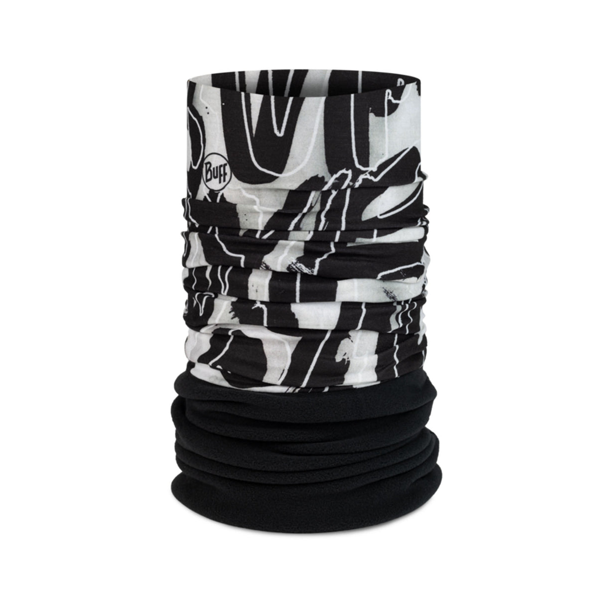 BUFF Kids' Polar Neck Gaiter Izzly Multi-Lalau Tulip Pink-Water-Damisar Multi-Chrysta Purple #- 53 Degrees North