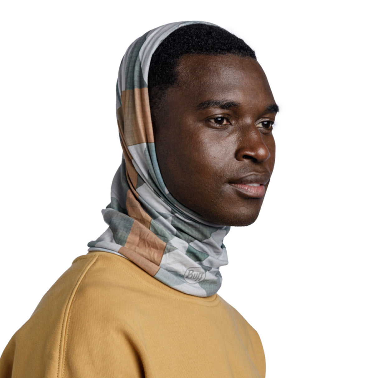 BUFF Original EcoStretch Neckwear Arky Midnight-Lidre-Speed Graphite-New Cashmere Black-New Cashmere Red #- 53 Degrees North