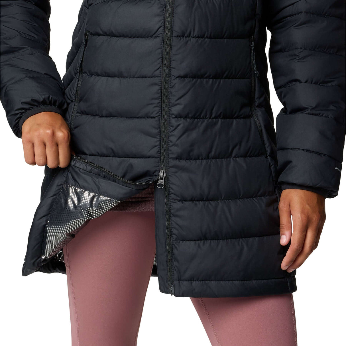 Columbia Women's Powder Lite II Mid Insulated Jacket Dark Stone / X-Small-Dark Stone / Small-Dark Stone / Medium-Dark Stone / Large-Dark Stone / X-Large #- 53 Degrees North