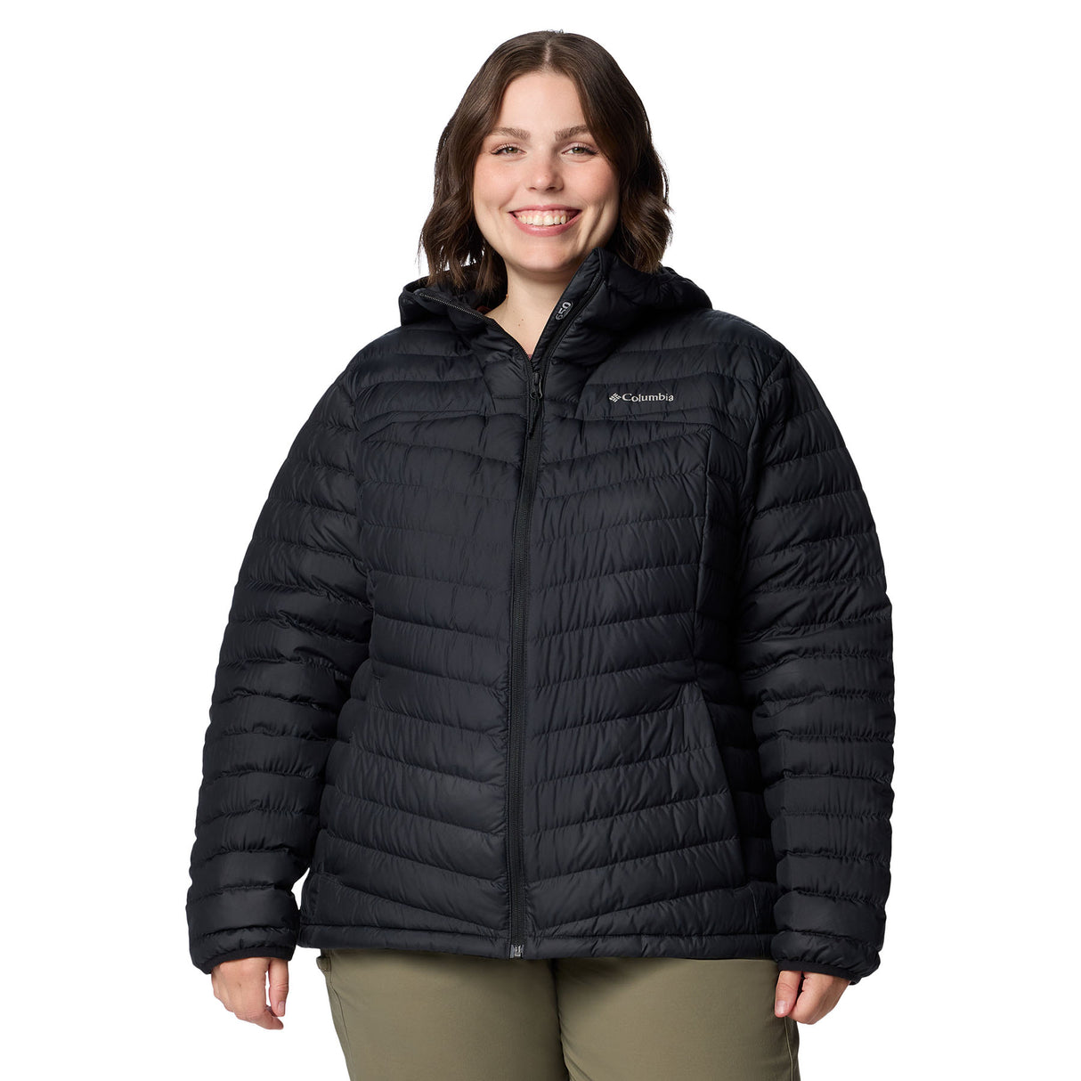 Columbia Women's Westridge Hooded Down Jacket Black / X-Small-Black / Small-Black / Medium-Black / Large-Black / X-Large #- 53 Degrees North
