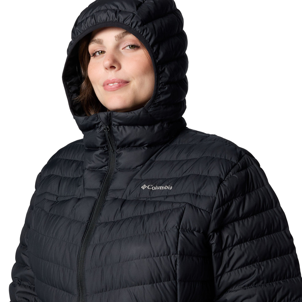 Columbia Women's Westridge Hooded Down Jacket Black / X-Small-Black / Small-Black / Medium-Black / Large-Black / X-Large #- 53 Degrees North