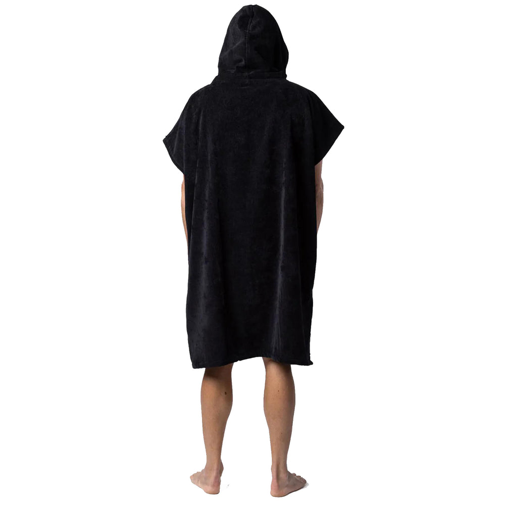 Men's Logo Hooded Towel #color_black