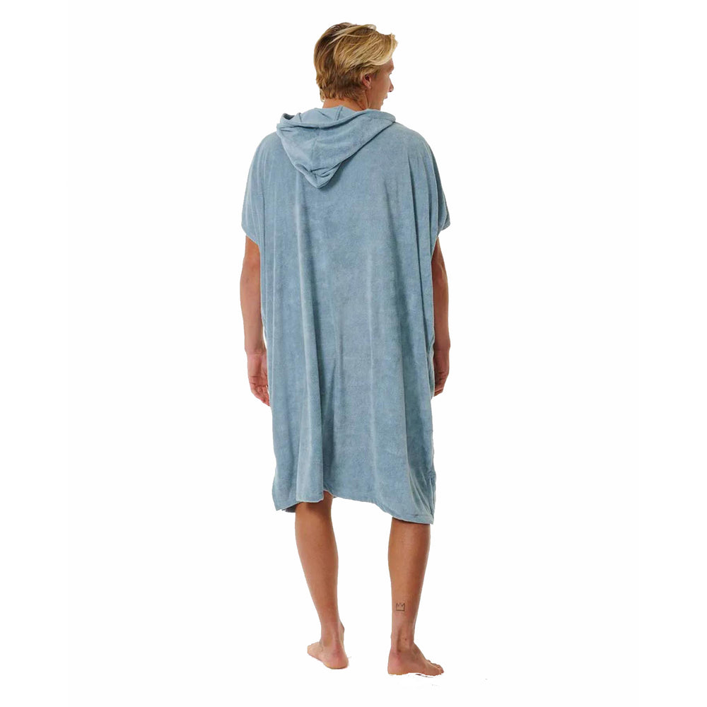 Men's Brand Hooded Towel #color_dusty-blue