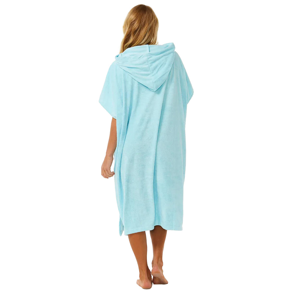 Women's Classic Surf Hooded Towel #color_sky-blue