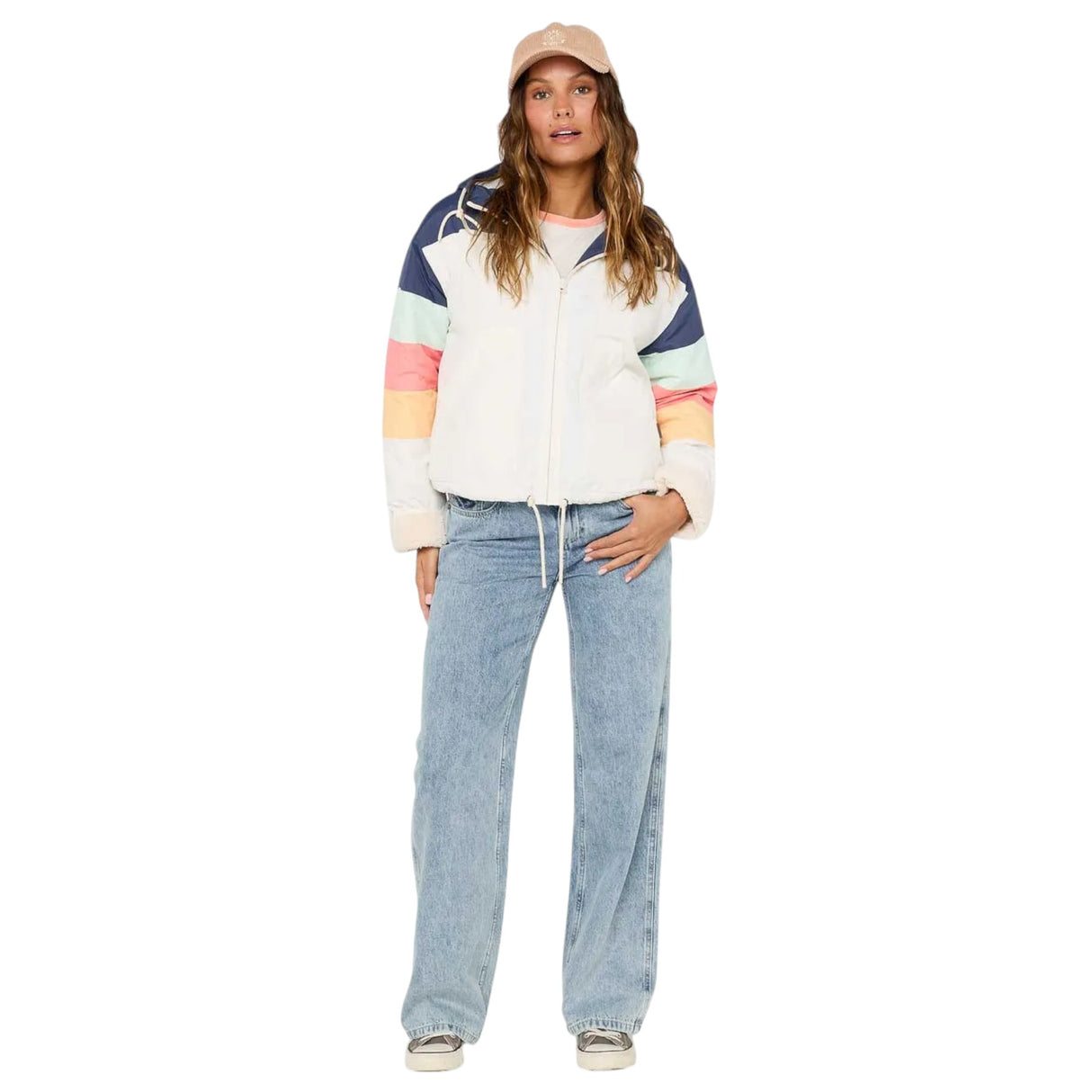 Ripcurl Women's Keepsakes Bomber Jacket Navy / X-Small-Navy / Small-Navy / Medium-Navy / Large-Navy / X-Large - 53 Degrees North