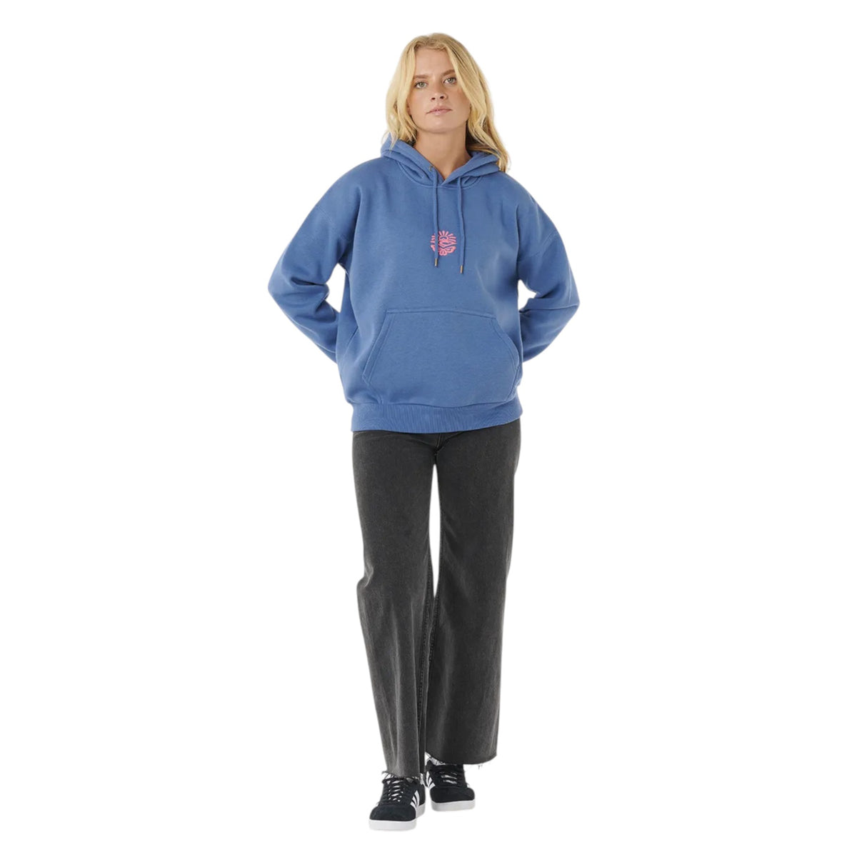 Ripcurl Women's Icons Of Surf Heritage Hoodie Moonlight Blue / X-Small-Moonlight Blue / Small-Moonlight Blue / Medium-Moonlight Blue / Large-Moonlight Blue / X-Large - 53 Degrees North