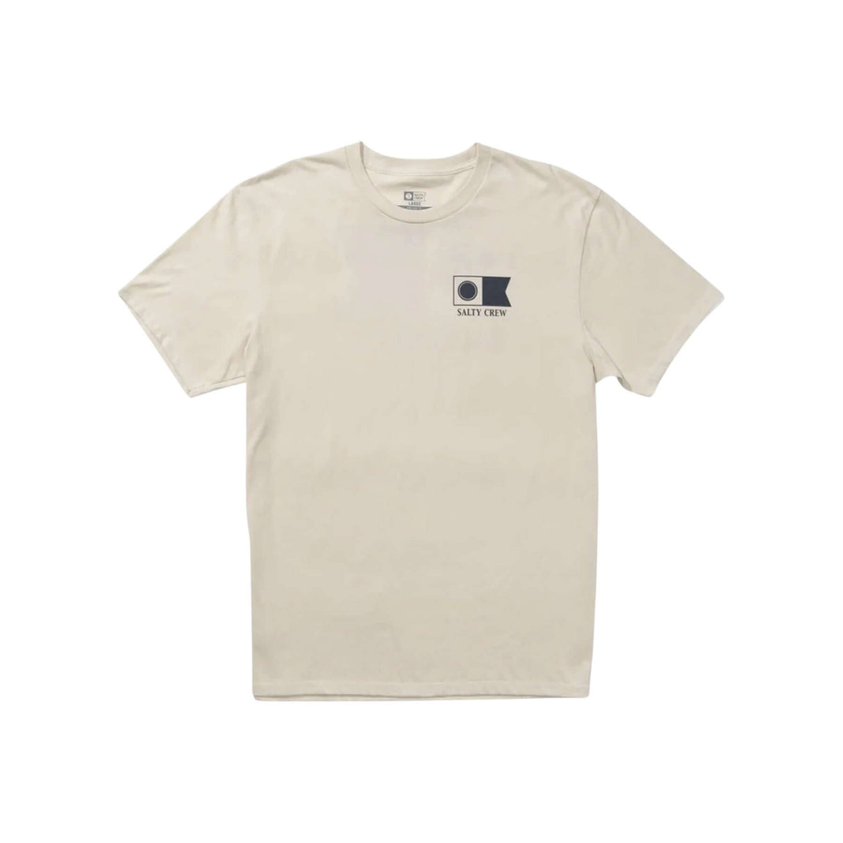 Salty Crew Men's Flagship Fill T-Shirt Moonbeam / Small-Moonbeam / Medium-Moonbeam / Large-Moonbeam / X-Large-Moonbeam / XX-Large - 53 Degrees North