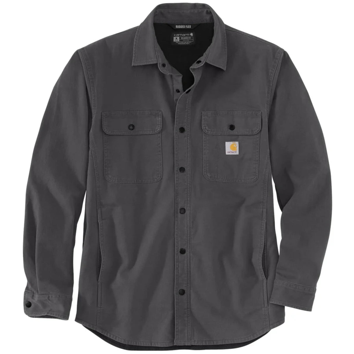 Men's Rugged Flex™ Relaxed Fit Canvas Fleece-Lined Shirt Jac