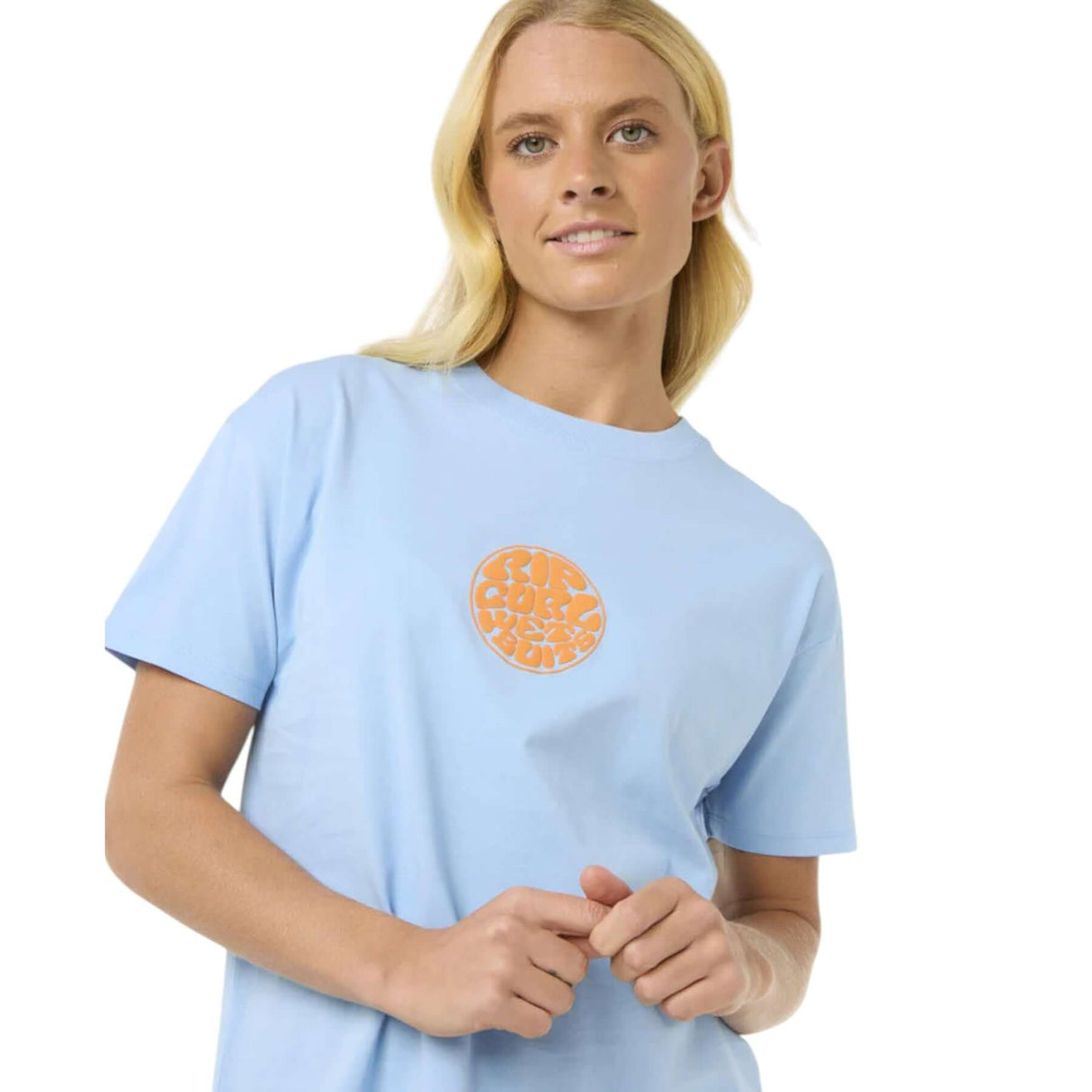 Ripcurl Women's Icons Of Surf Relaxed T-Shirt Hibiscus Red / X-Small-Hibiscus Red / Small-Hibiscus Red / Medium-Hibiscus Red / Large-Hibiscus Red / X-Large - 53 Degrees North